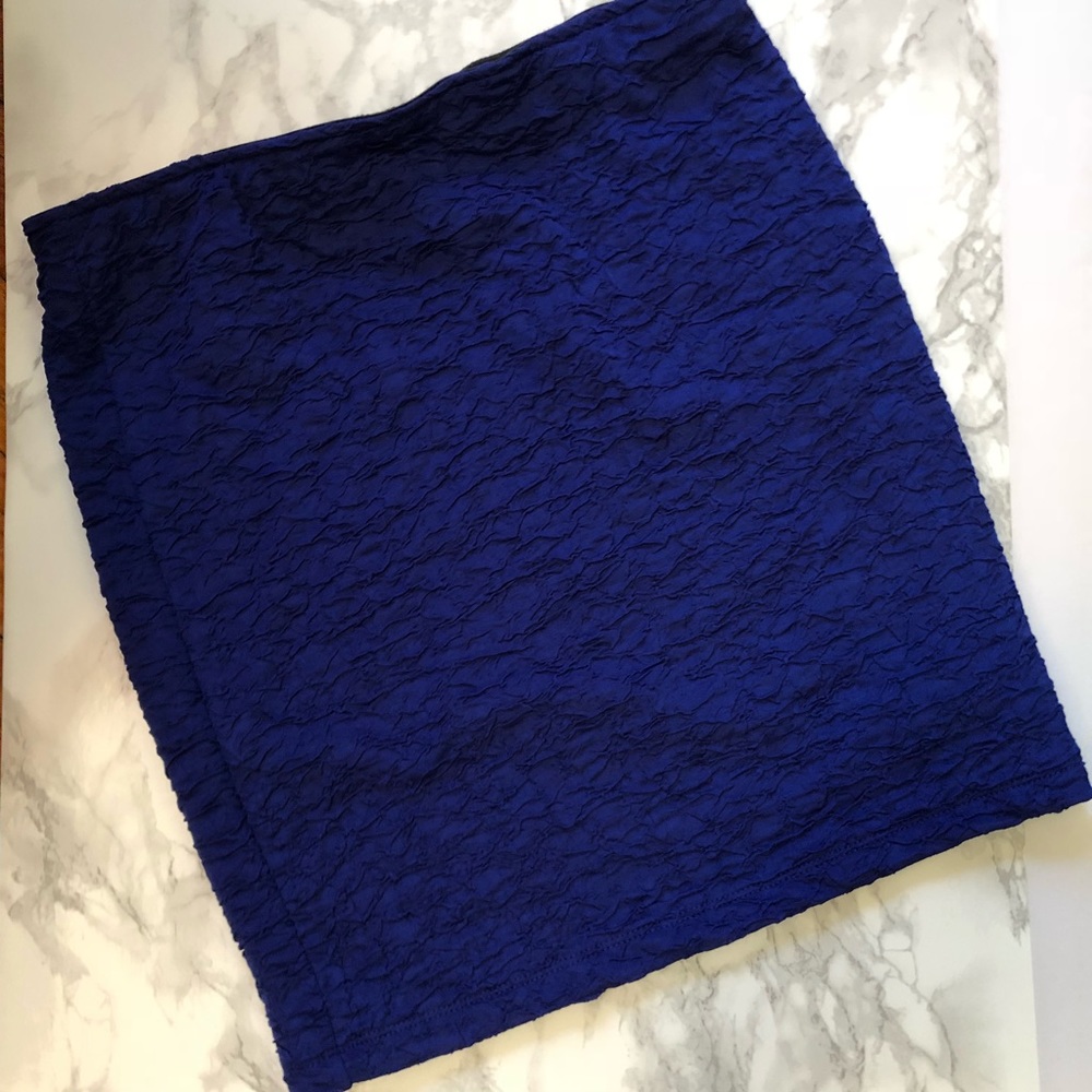 Forever 21 Cobalt Blue Skirt